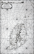 Nautical Chart of Grenada in the Caribbean Sea
