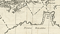 Scarce antique Spanish map of Australasia by de Luque.