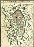 Plan of the Fortress and Town of Le Havre France