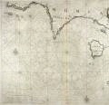 Antique nautical chart of Peloponnese, Greece by Levanto