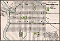 Map of Sacramento, California.