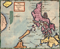 Scarce map of the Philippines by Robert Morden