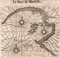Charts of the Bay of Marseilles and Bay of Hyeres.