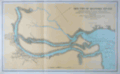 Map of Roanoke River, North Carolina from 1881