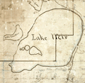 19th century cadastral survey of lands near Lake Weir, Florida