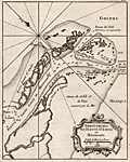 French map shows the mouth of the "Fleuve St. Louis" Mississippi R.