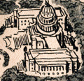 Interesting 1930 advertising map of Washington D.C.