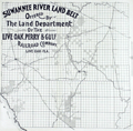 Map of Suwannee Land Belt acreage Suwannee River, Florida.