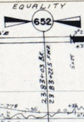 Scarce Louisville & Nashville Railroad Florida Track Profile Charts.