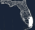 Maps of the development of Florida counties especially Date County.