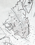 Civil War-era map of Charleston Harbor and Fortifications.