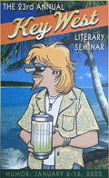Limited edition poster for Key West, Florida by Garry Trudeau.