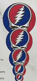 Map Where the Dead Play: Grateful Dead Concerts 1985 by Troper