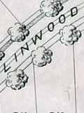  Landscape plan by F. L.  Olmstead for Linwood in Lynn, Mass.