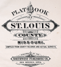  Plat book or atlas of St. Louis County Missouri from 1909.