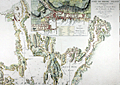 Antique sea chart of Narragansett ( Narraganset ) Bay and Newport