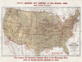 1924 Radio map of the United States.