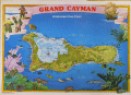 Grand Cayman Island Underwater Dive Chart