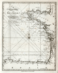 Antique chart of the coasts of the Bay of Biscay